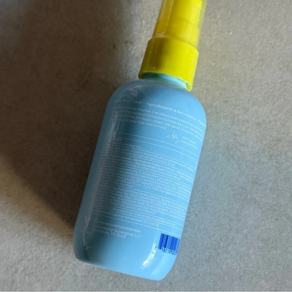 Supergoop! Sunnyscreen SPF 50 Spray for Babies + Kiddos 3.4 fl oz